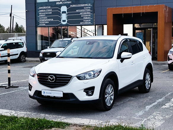 2015 Mazda CX-5 I Рестайлинг, белый