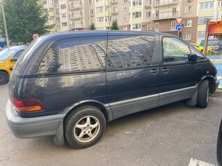 1997 Toyota Previa I (XR10, XR20), серый, 650000 рублей, вид 4