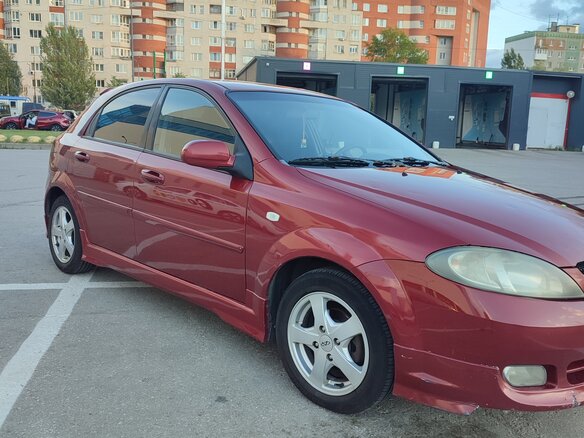 2007 Chevrolet Lacetti I, красный, 220000 рублей - вид 6