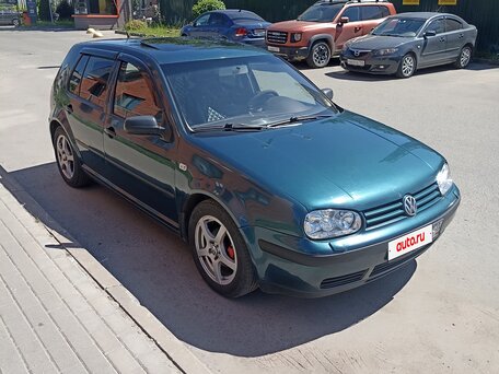 2003 Volkswagen Golf IV, синий, 380000 рублей, вид 4