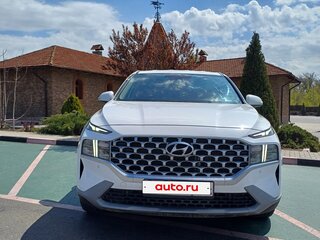 2021 Hyundai Santa Fe IV Рестайлинг, белый, 3200000 рублей, вид 2
