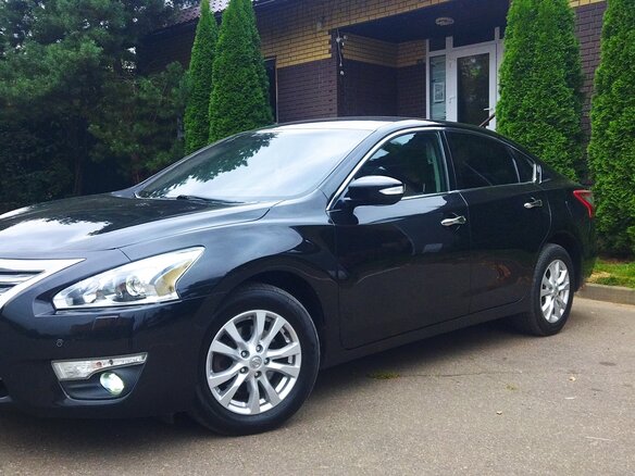 2014 Nissan Teana III (L33), чёрный, 995000 рублей