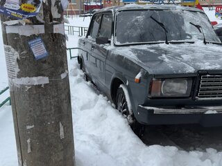 2010 Lada (ВАЗ) 2107, серый, 250000 рублей, вид 5