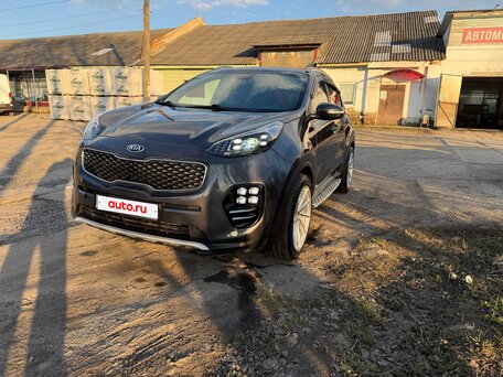 2017 Kia Sportage IV, серый, 1350000 рублей, вид 3