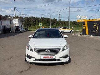 2014 Hyundai Sonata VII (LF), белый, 1150000 рублей, вид 1