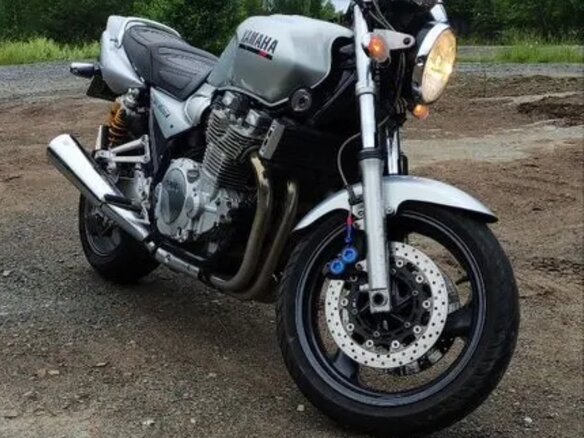 2000 Yamaha XJR1300, серебристый, 480000 рублей - вид 1