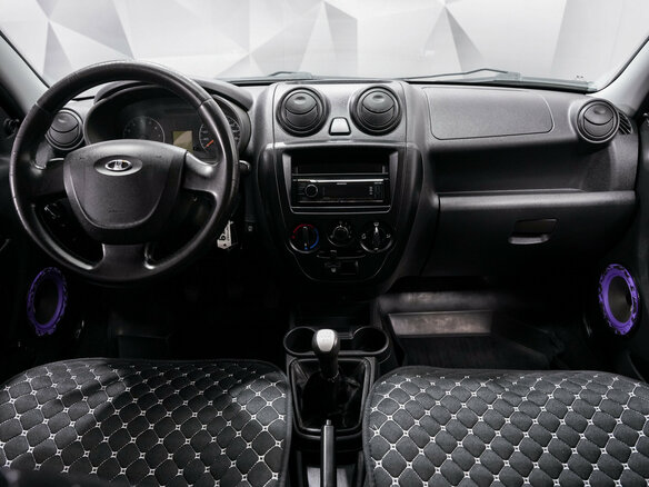 2013 Lada (ВАЗ) Granta I, синий, 420000 рублей - вид 10