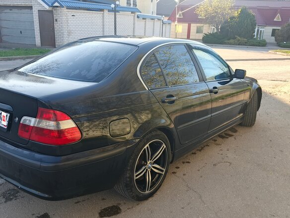 2002 BMW 3 серии 320i IV (E46) Рестайлинг, чёрный, 650000 рублей - вид 1