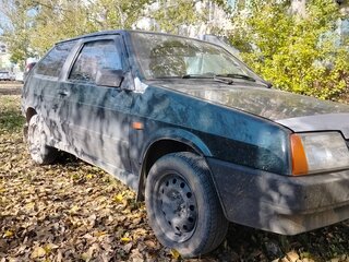 2002 Lada (ВАЗ) 2108, зелёный, 60000 рублей, вид 2