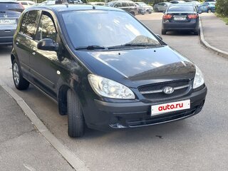 2010 Hyundai Getz I Рестайлинг, чёрный, 450000 рублей, вид 4