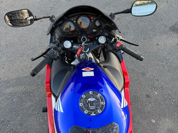 1999 Honda CBR 600F, синий, 415000 рублей - вид 7