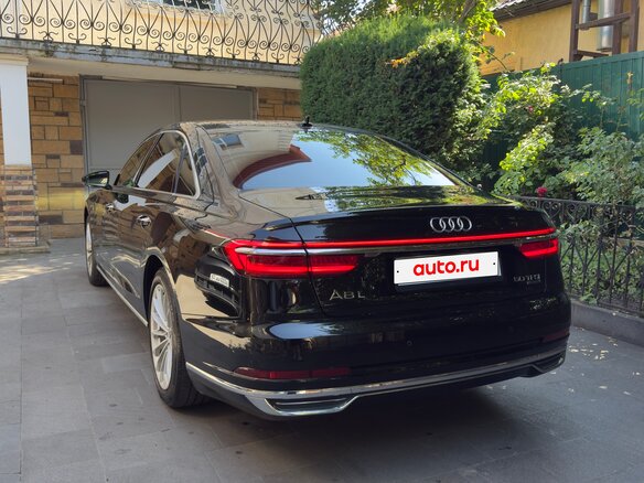 2021 Audi A8 Long 55 TFSI IV (D5) Рестайлинг, чёрный, 6750000 рублей - вид 4
