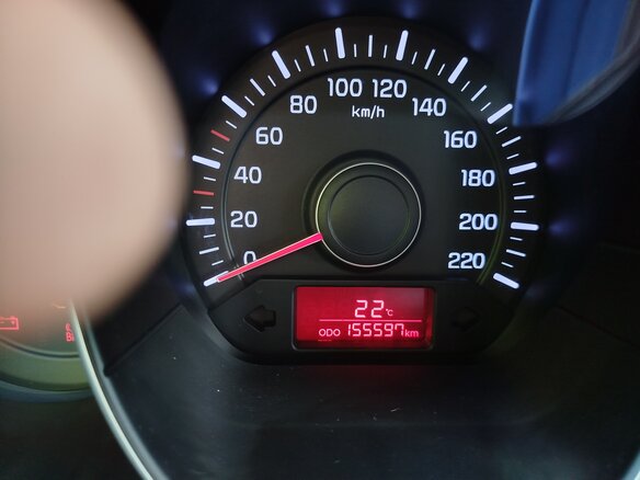 2014 Kia Rio 5-speed III, синий, 970000 рублей - вид 5