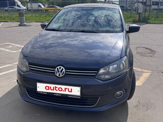 2012 Volkswagen Polo V, синий, 720000 рублей, вид 3
