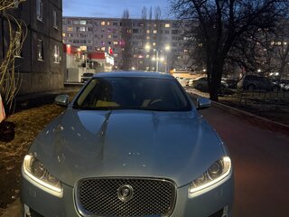 2013 Jaguar XF I Рестайлинг, голубой, 1280000 рублей, вид 3