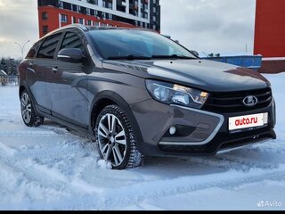 2018 Lada (ВАЗ) Vesta SW Cross I, серый, 1500000 рублей, вид 1