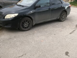 2009 Toyota Corolla X (E140, E150), чёрный, 599000 рублей, вид 1