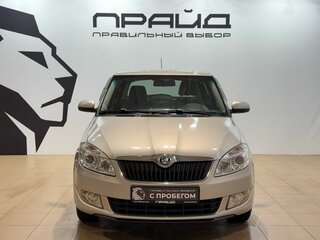 2012 Skoda Fabia II Рестайлинг, серебристый, 629900 рублей, вид 3