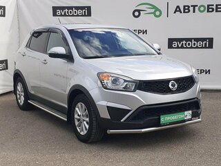 2014 SsangYong Actyon II Рестайлинг, серебристый, 886300 рублей, вид 3