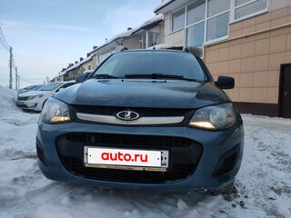 2014 Lada (ВАЗ) Kalina II, серый, 350000 рублей, вид 2