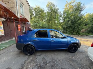 2008 Renault Logan I, синий, 170000 рублей, вид 3