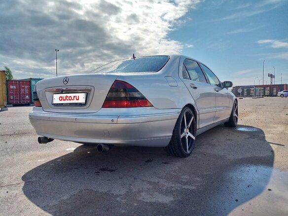 2000 Mercedes-Benz S-Класс 320 Long IV (W220), серебристый - вид 15