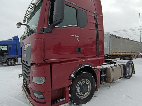 2021 MAN TGX, красный, 10120000 рублей, вид 1