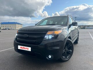 2015 Ford Explorer Sport V, чёрный, 1580000 рублей, вид 4