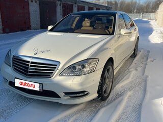 2009 Mercedes-Benz S-Класс 500 Long V (W221) Рестайлинг, белый, 2350000 рублей, вид 1