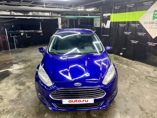 2015 Ford Fiesta Mk6 Рестайлинг, синий, 675000 рублей, вид 2