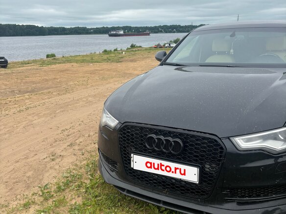 2011 Audi A6 IV (C7), чёрный, 1450000 рублей - вид 3