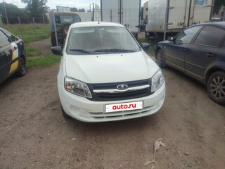 2015 Lada (ВАЗ) Granta I, белый, 165000 рублей, вид 3