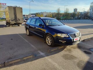 2010 Volkswagen Passat B6, синий, 600000 рублей, вид 3