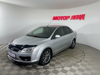 2007 Ford Focus II, серебристый, 405000 рублей, вид 1