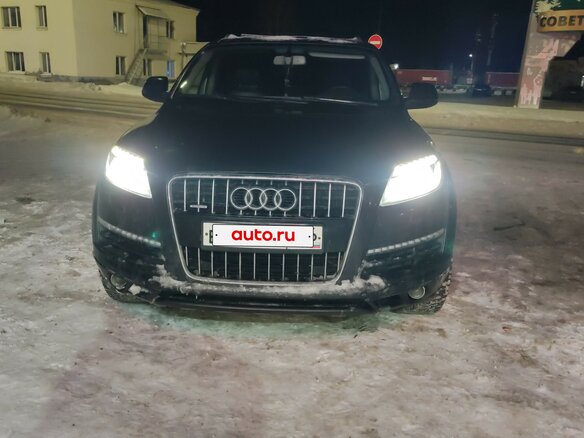 2012 Audi Q7 I (4L) Рестайлинг, чёрный, 2450000 рублей - вид 2