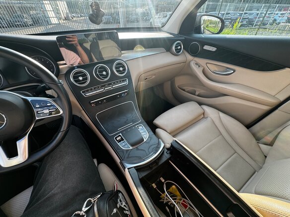 2020 Mercedes-Benz GLC 200 I (X253) Рестайлинг, синий, 3650000 рублей - вид 10