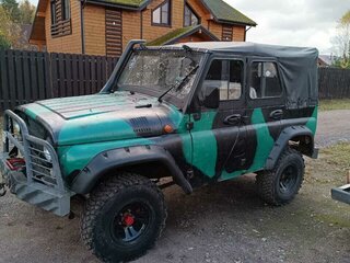 1995 УАЗ 31512, зелёный, 450000 рублей, вид 1