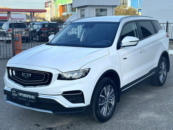 2022 Geely Atlas Pro, белый