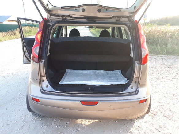 2011 Nissan Note I Рестайлинг, коричневый, 500000 рублей - вид 9