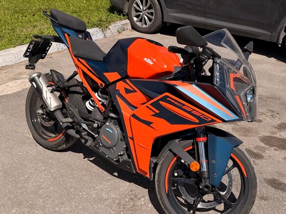 2022 KTM RC 390, синий, 480000 рублей - вид 2