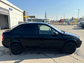 2010 Lada (ВАЗ) Kalina I, чёрный, 130000 рублей, вид 2
