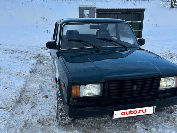 2001 Lada (ВАЗ) 2107, синий, 140000 рублей - вид 5