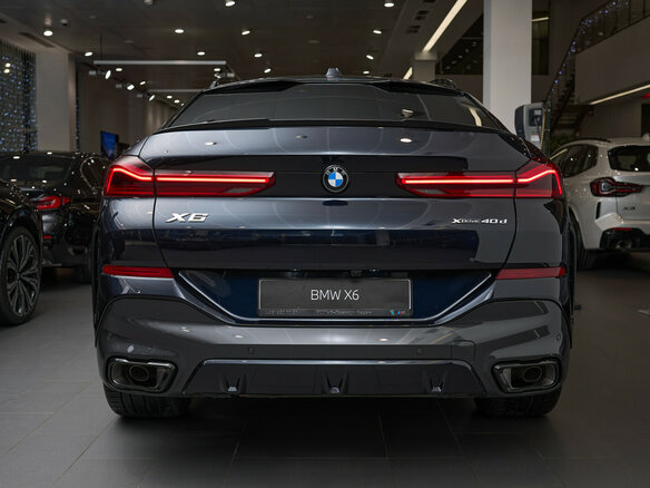 2024 BMW X6 40d III (G06) Рестайлинг, синий, 17300000 рублей - вид 7