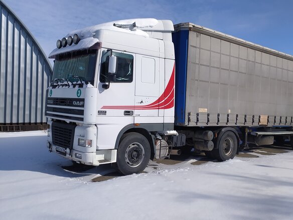 2002 DAF 95XF, белый, 1700000 рублей - вид 3