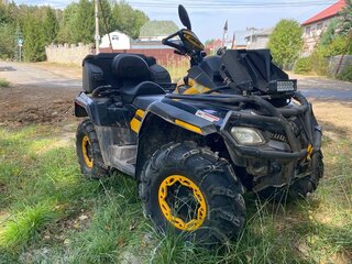 2012 BRP Can-Am Outlander MAX 650, жёлтый, 850000 рублей, вид 5