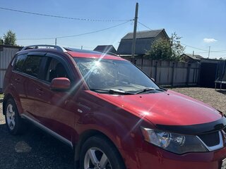 2008 Mitsubishi Outlander II, красный, 1450000 рублей, вид 1