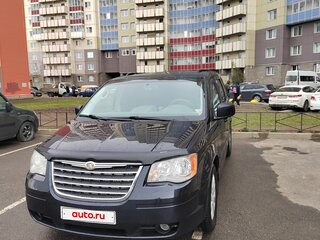 2010 Chrysler Town & Country V, синий, 1220000 рублей, вид 3