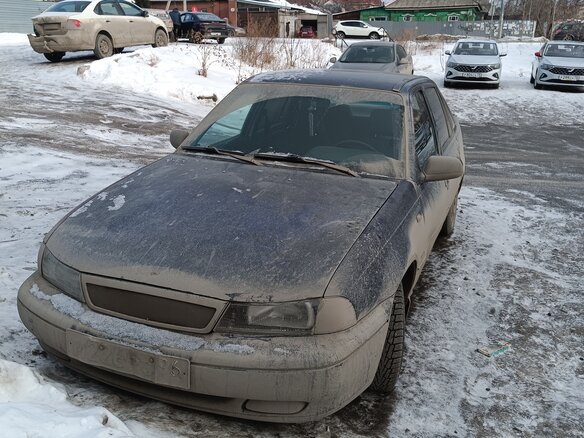 1997 Daewoo Nexia I, синий, 140000 рублей