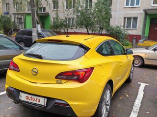 2013 Opel Astra GTC J Рестайлинг, жёлтый, 1550000 рублей, вид 5