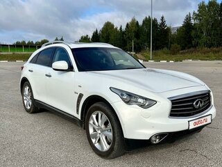2014 Infiniti QX70, белый, 1600000 рублей, вид 3